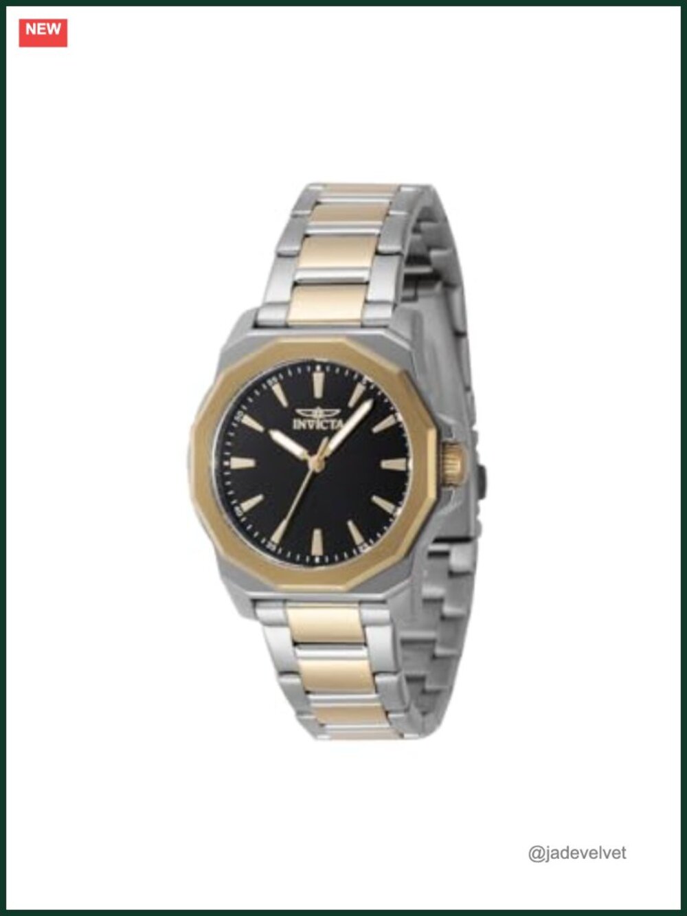 Quartz Analog Watch Crystal Glass Bracelet Buckle Water Resistant